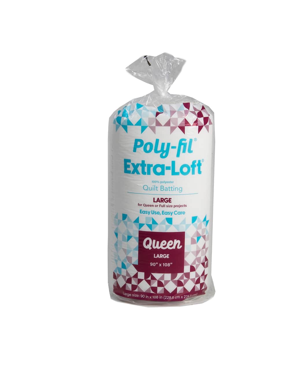8 Pack: Poly-Fil® Extra Loft® 90" x 108" Queen Polyester Quilt Batting
